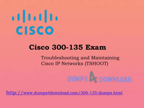 Download Cisco 300-135 Dumps - Free Dumps Collection