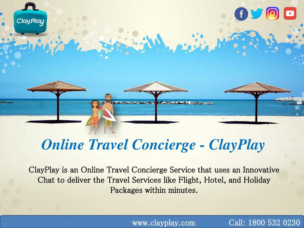 online travel concierge clayplay