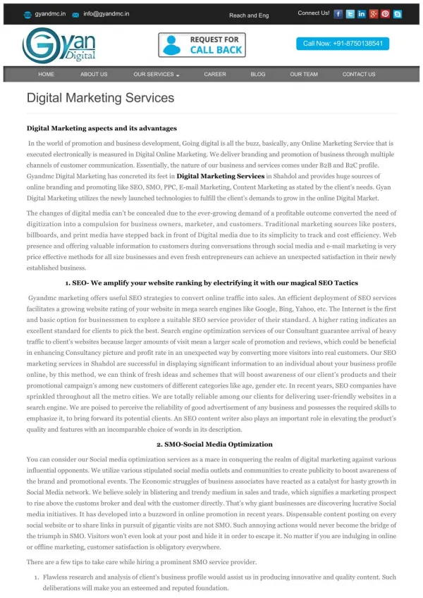 Boost Digital Marketing Services: Increase Website Traffic and Get Return!