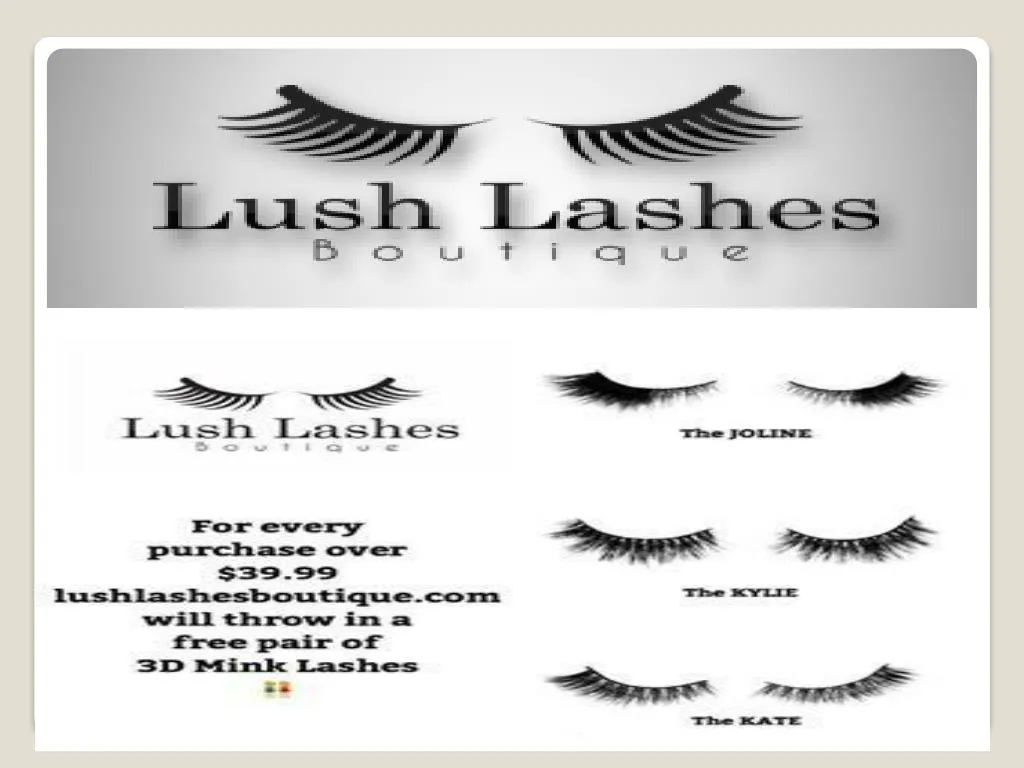 Ppt Natural Mink Lashes Powerpoint Presentation Free Download