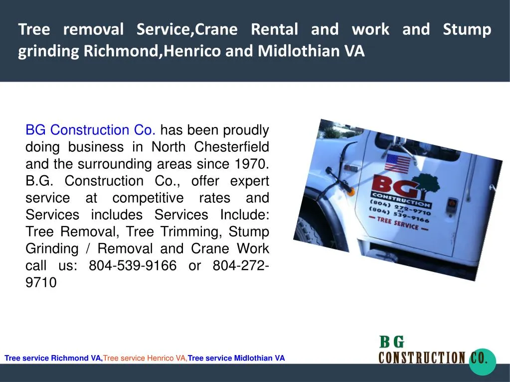 tree removal service crane rental and work