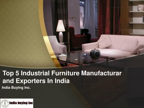 list of Manufacturers and exporters of vintage industrial furniture in India