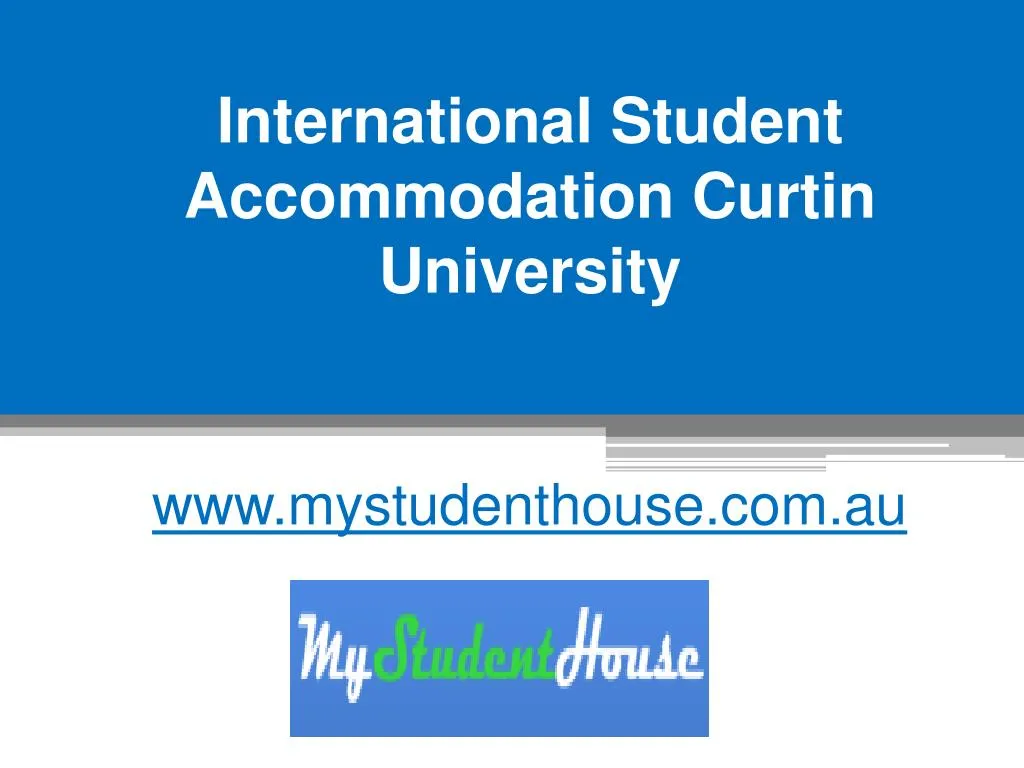 international student accommodation curtin university