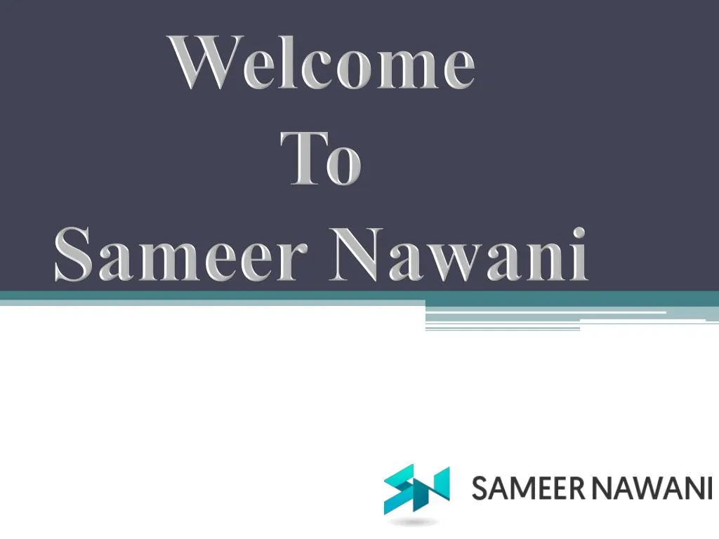 welcome to sameer nawani