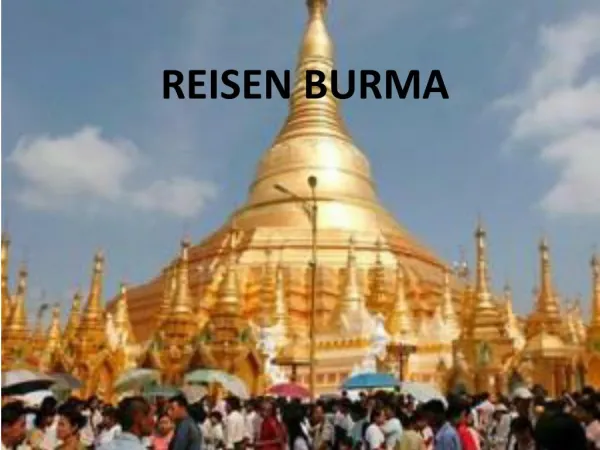 Reisen Burma