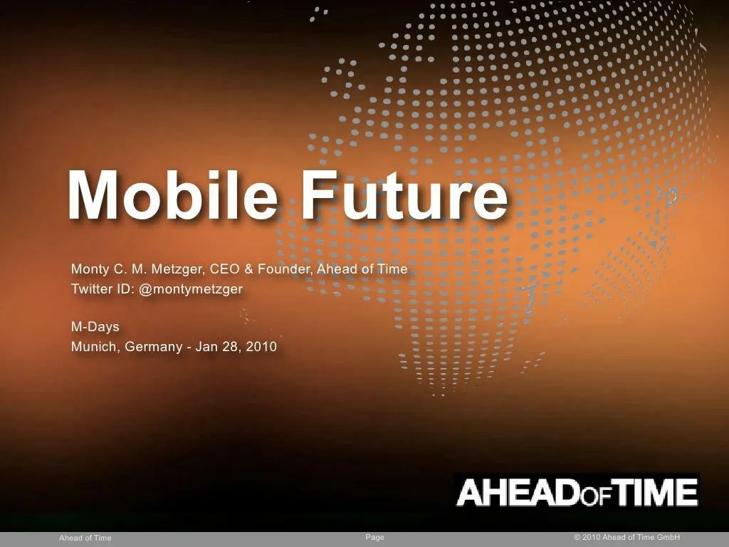 trend presentation mobile future 2020