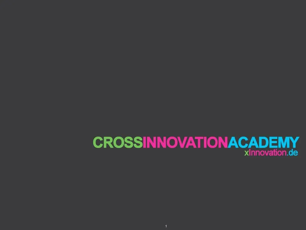 cross innovation academy