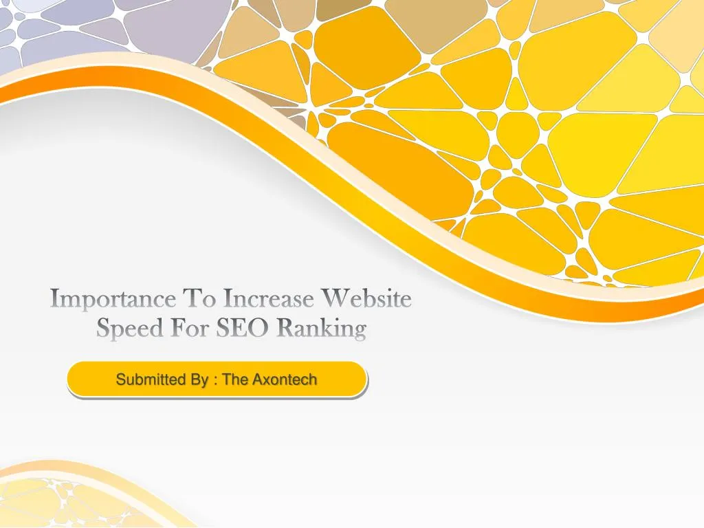 importance to increase website speed for seo ranking