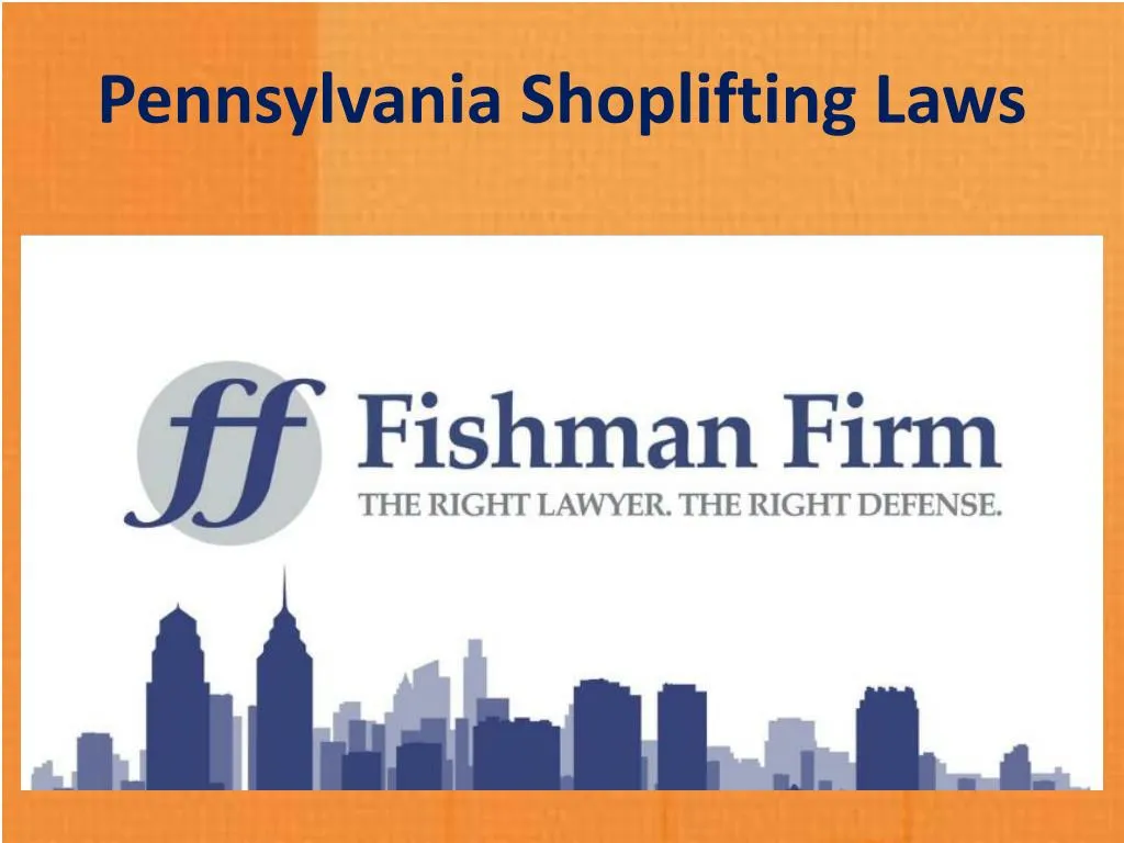 pennsylvania shoplifting laws