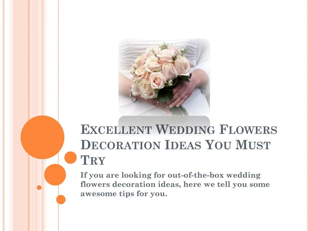 excellent wedding flowers decoration ideas you must try