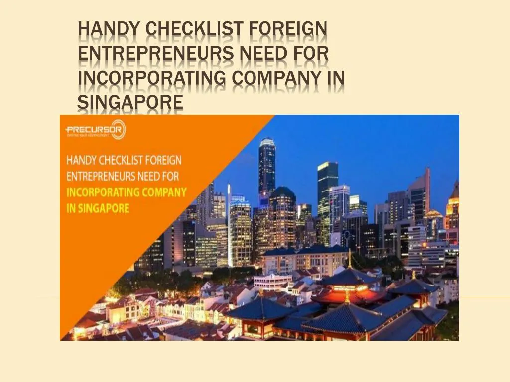 handy checklist foreign entrepreneurs need