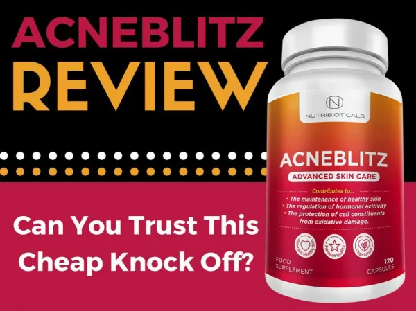 Acne Blitz Review - Why You Can't Trust This Product