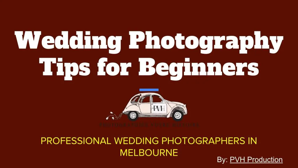 wedding photography tips for beginners