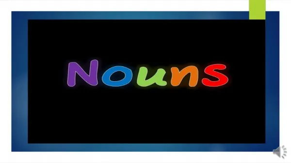 nouns and its kinds