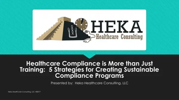 Heka Healthcare Training and Performance