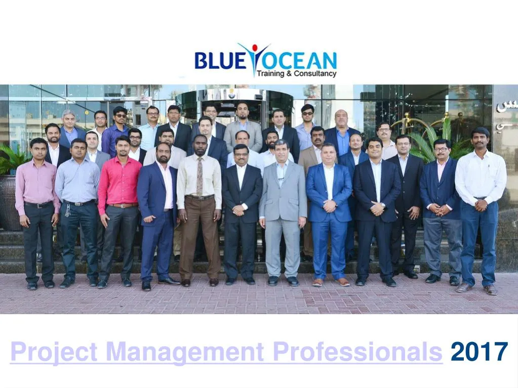 project management professionals 2017