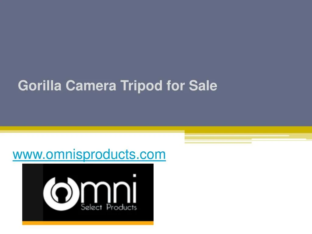 gorilla camera tripod for sale