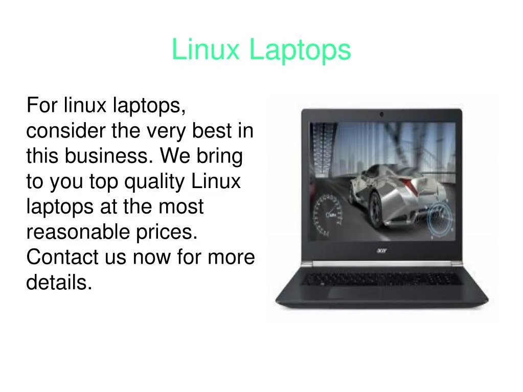 linux laptops