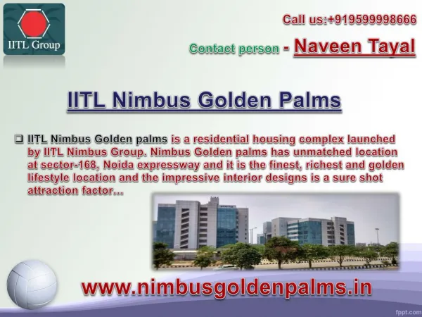 Nimbus Golden palm floor plan