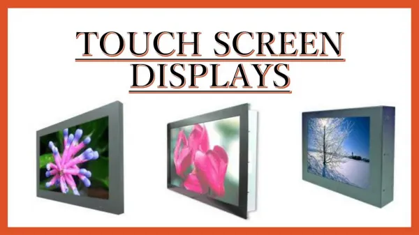Touch Screen Displays - innova.se