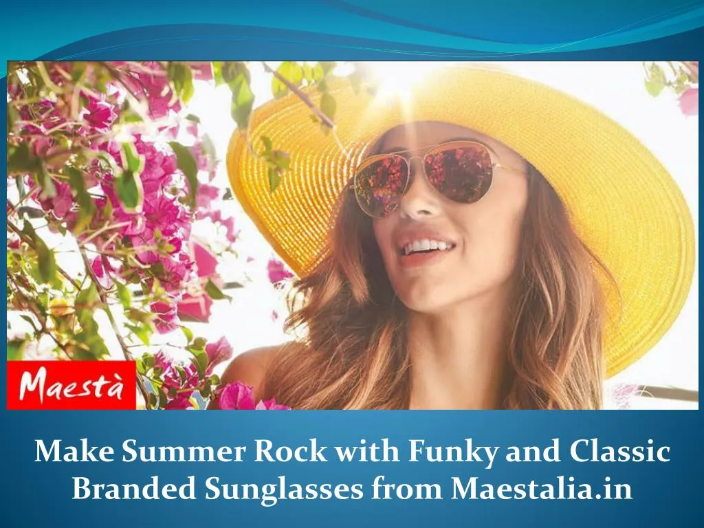 make summer rock with funky and classic branded