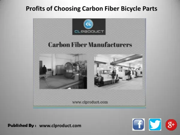 Profits of Choosing Carbon Fiber Bicycle Parts