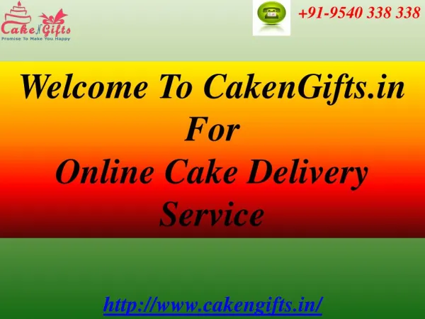CakenGifts.in | Same Day Cake Delivery in Delhi