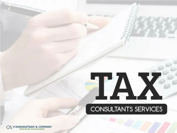 The Best Tax Consultants Services in India