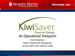 An Operational Viewpoint - slide 1