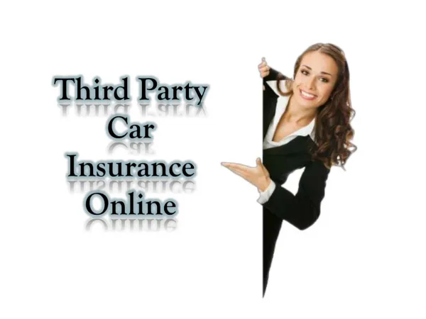 Third Party Car Insurance Online
