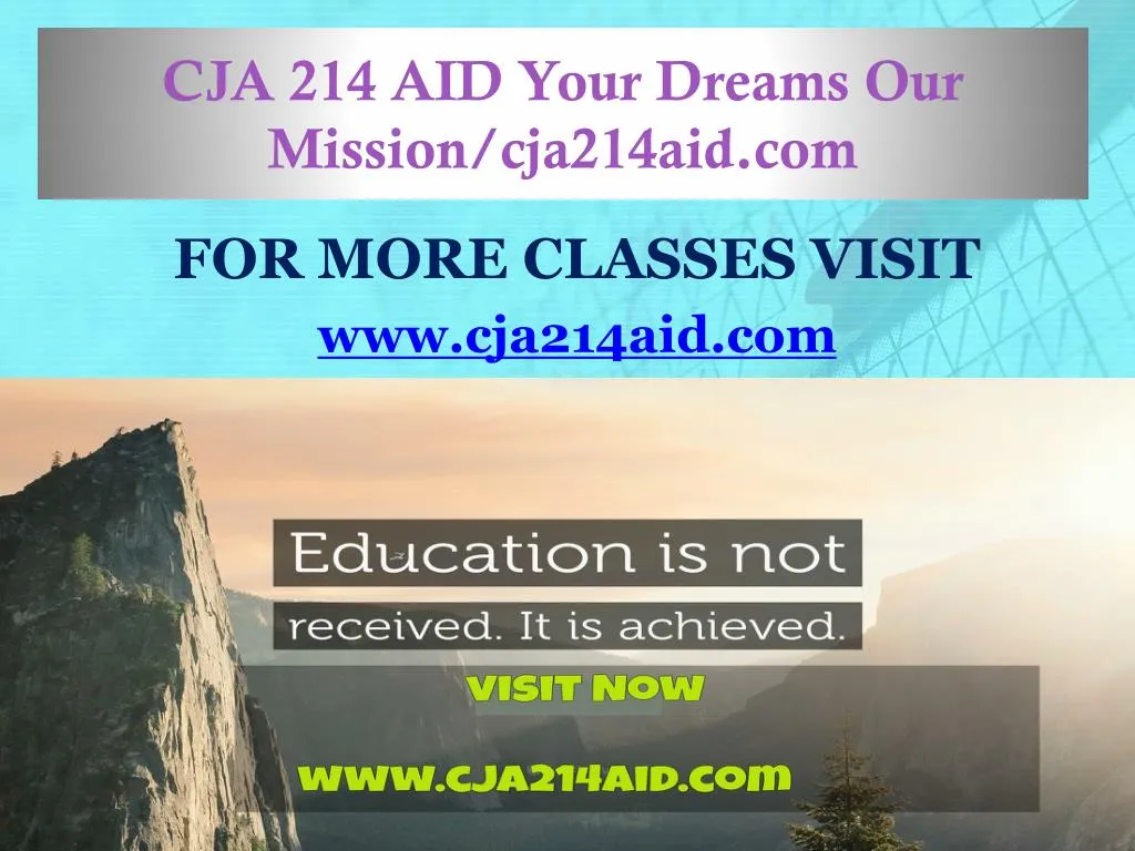 cja 214 aid your dreams our mission cja214aid com