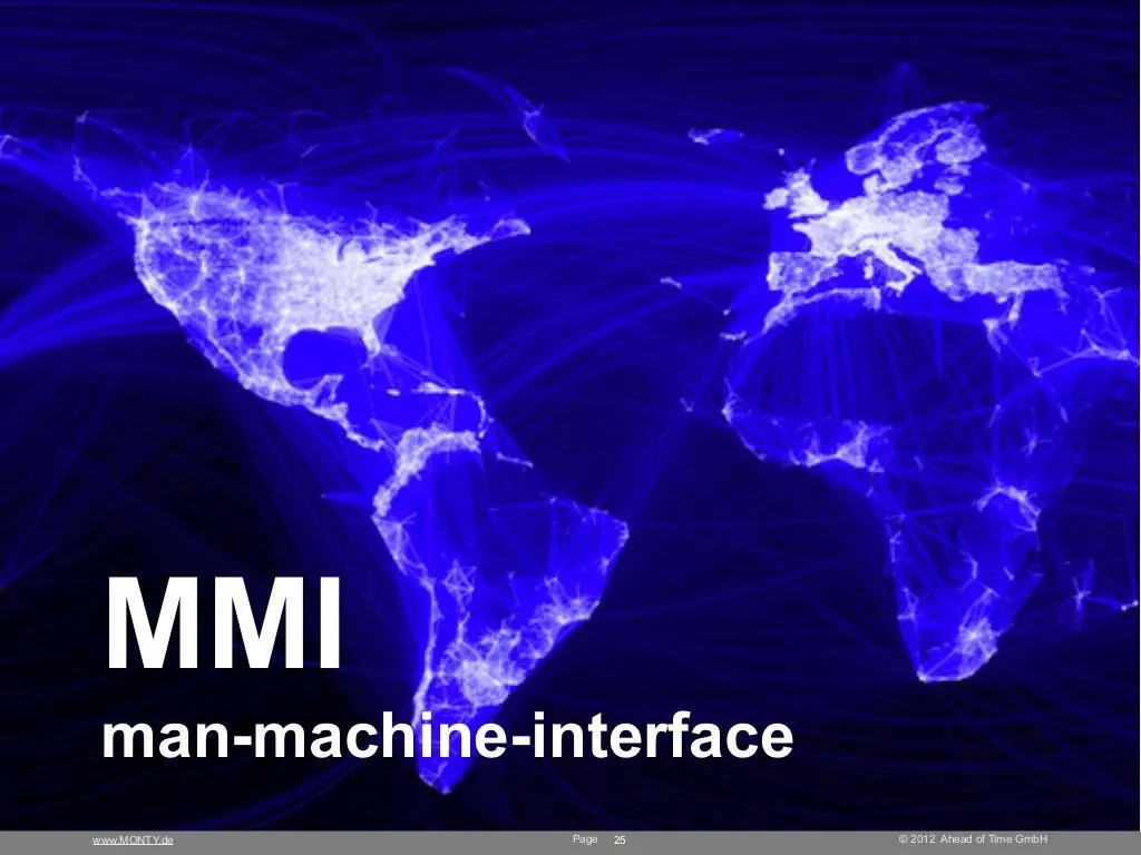 man machine interface how we interact with