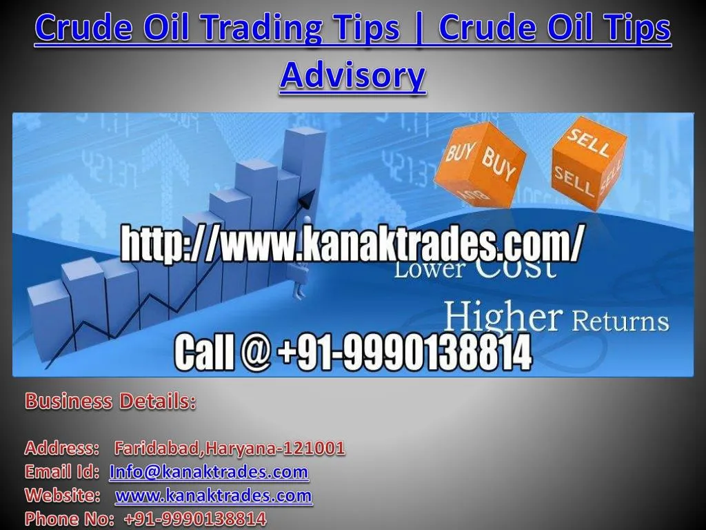 crude oil trading tips crude oil tips advisory