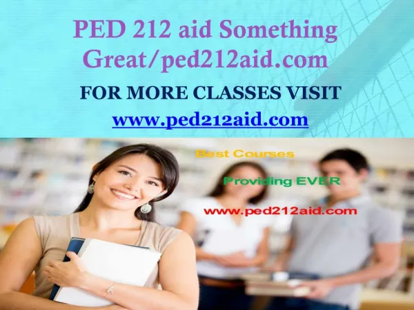 PED 212 aid Something Great/ped212aid.com