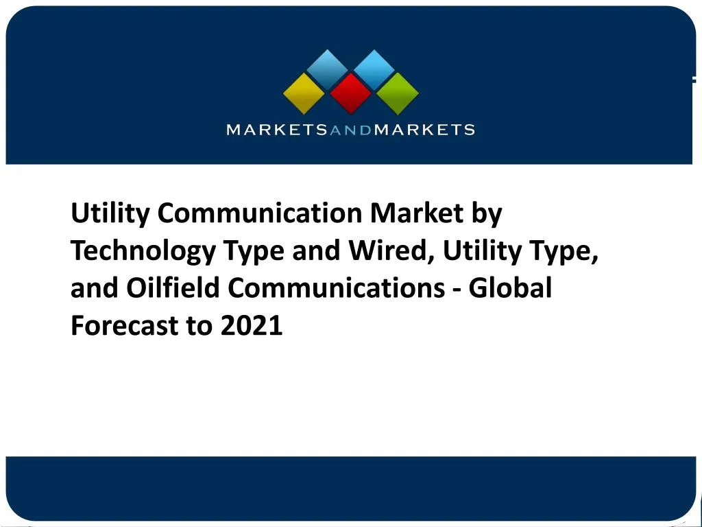 utility communication market by technology type