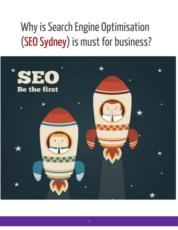 Netstripes: Why is Search Engine Optimisation (SEO Sydney) is must for business?