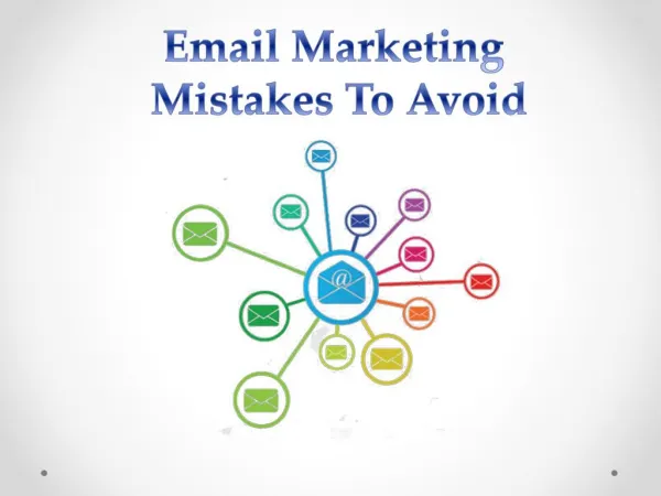 Email Marketing Mistakes To Avoid