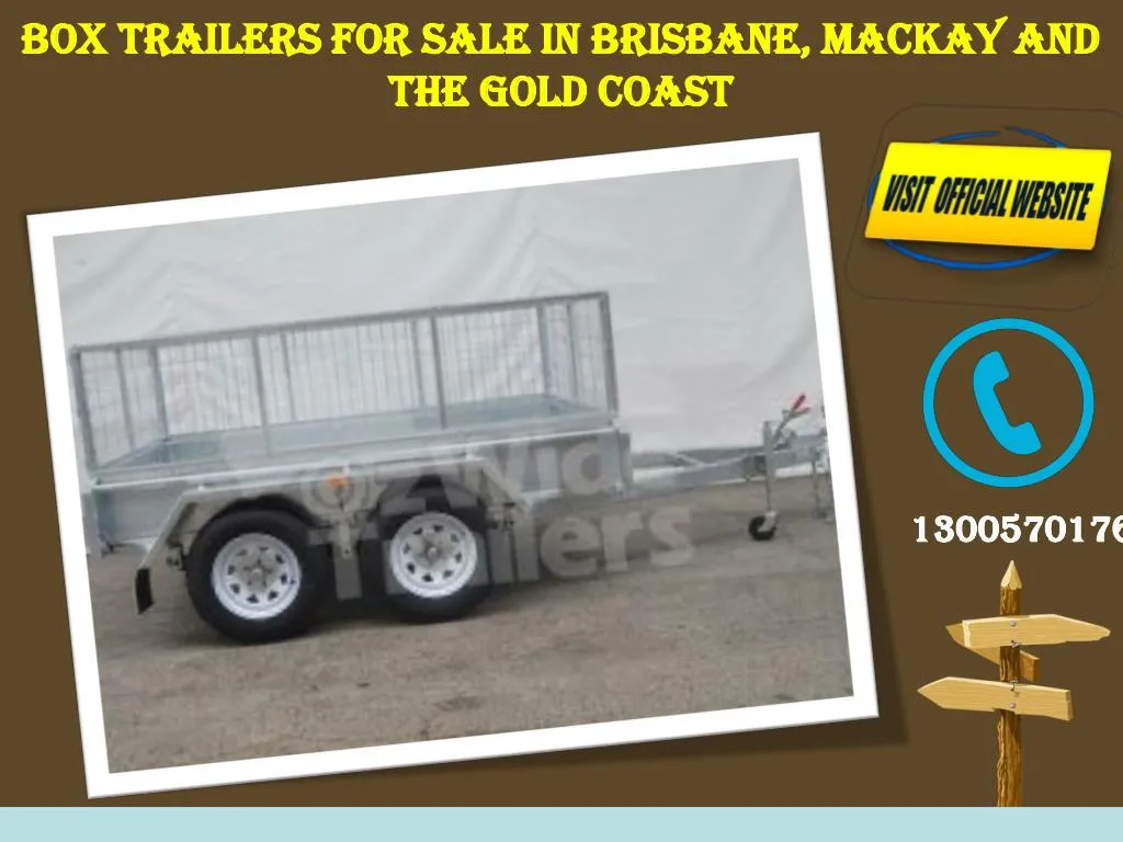 box trailers for sale in brisbane mackay and the gold coast
