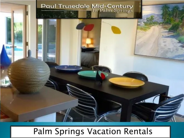  Palm Springs Golf Club Rentals | Palm Spring Vacation Home Rentals