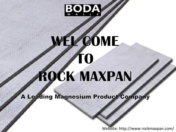Rockmaxpan Cement Board