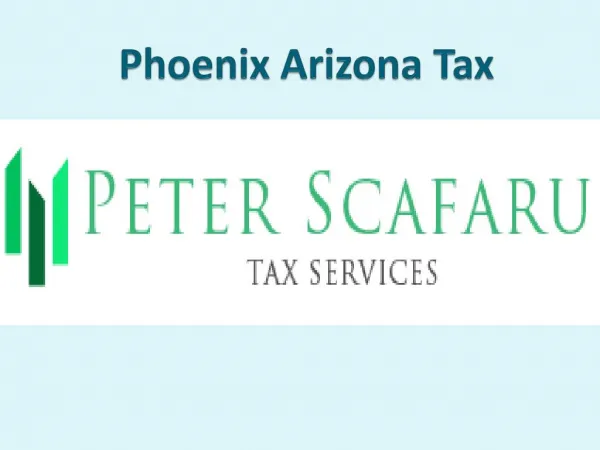 Phoenix Arizona Tax - scafarutax.com