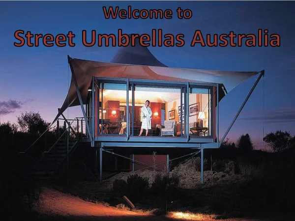 Look Out Street Umbrellas Australia's All Commercial Projects