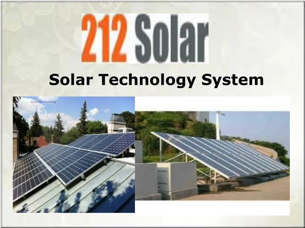 solar technology system