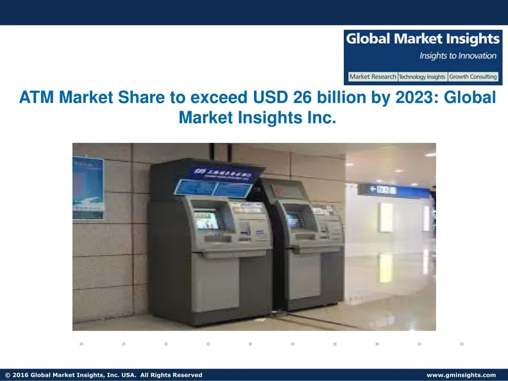 atm market share to exceed usd 26 billion by 2023