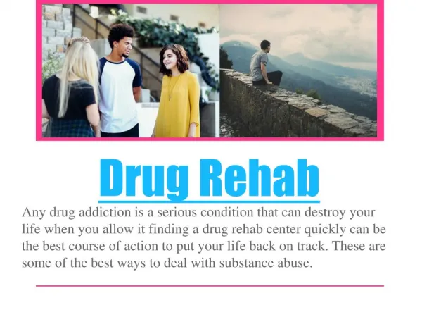 Addiction Rehab Options