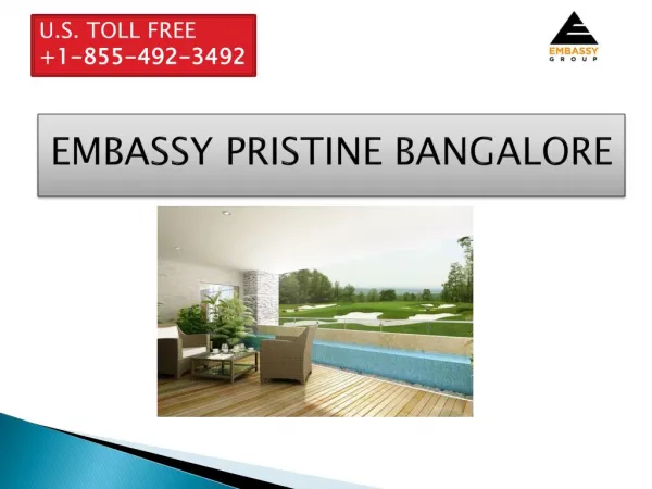 Embassy pristine Bangalore