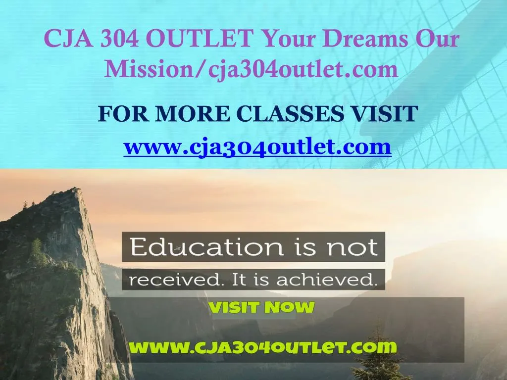 cja 304 outlet your dreams our mission cja304outlet com