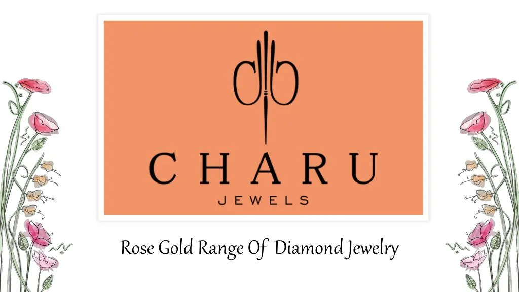 rose gold range of diamond jewelry