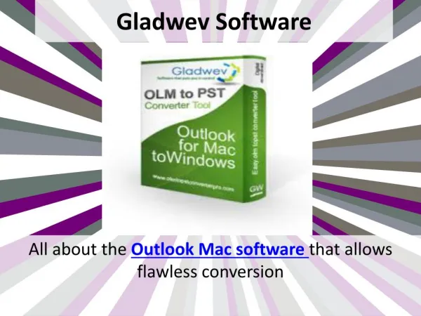 OLM to PST Outlook Free Download