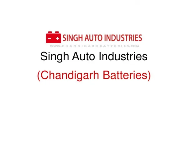 Car Batteries in Chandigarh